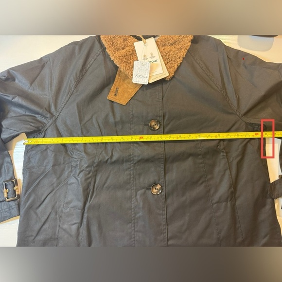 NWT Barbour Malala Wax Jacket - Picture 14 of 14